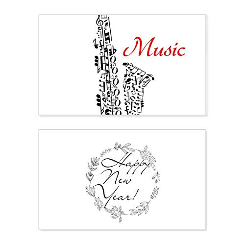Carte de musique classique pour remplacer les vœux froids du Nouvel An