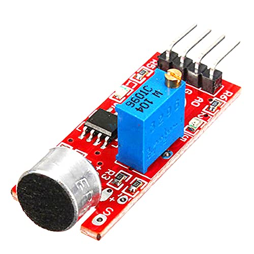 2pcs High Sensitive Microphone Sound Sensor Detection Module for Arduino AVR PIC 5V DC Power Supply Analog Output Module