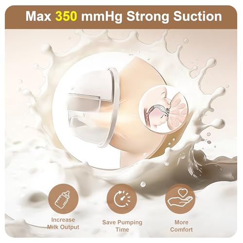 Extractor de leche eléctrico portátil manos libres 2 unidades miniatura 3