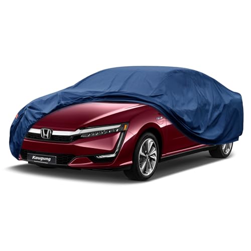 Image of Kaugung Heavy Duty Car Cover Custom Fit Honda Clarity (2016-2025),Waterproof All Weather Resistant Outdoor Sun Rain Dust Snow Protection with Anti-Theft Lock.(USA Warehouse,Within 3-7 Days)