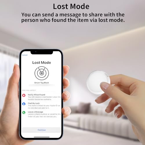Intelligenter GPS-Tracker für Fahrzeuge Kompatibel mit der Apple Find My App (nur iOS) Echtzeit Air Tracker Tags Globale Abdeckung Verstecktes Auto Ortungsgerät Keine monatliche Gebühr oder Abonnement