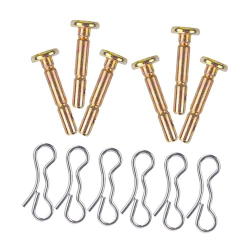 KITANDOVE Replacement Shear Pins for Snowblowers 12pcs Kit Pins Tools Plow Parts