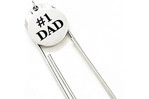Dad Number One Leather Bookmark, Perfect Father's Day Gift Idea