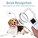Fabater Pet Microchip Scanner, Animal Tag Reader, Pet Microchip Reader for Animal Pet Dog Cat, 134.2khz 125khz Handheld Pet Chip ID Scanner Reader for EMID FDX B, Clear Display