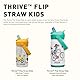 CAMELBAK – Kinder-Wasserflasche – Tritan Renew, auslaufsicher, BPA-frei, Flip-Strohhalm – ideal für Schule & Reisen – 400ml