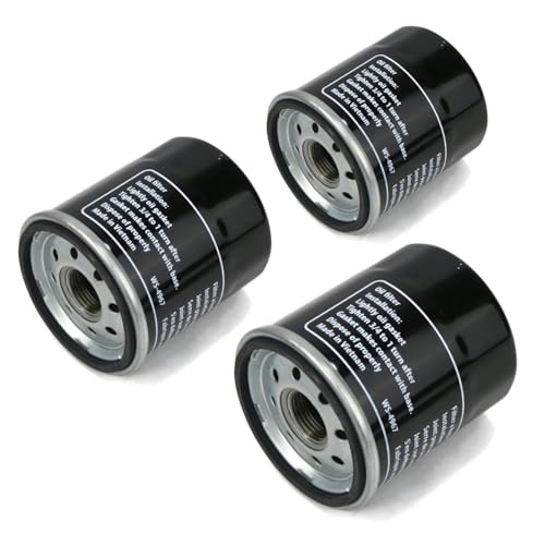 The ROP Shop (3) New Oil Filters for Dixie Chopper 900464 Cub Cadet 490-201-0001 EZ-GO 607454