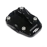 TT719 Enlarged Kickstand Pad Pedal Sidestand Pad Compatible with CFMOTO Ibex 450 2025,Aluminum,CNC-machined,Anodized,Black,CFMOTO IEBX 450 Accessories