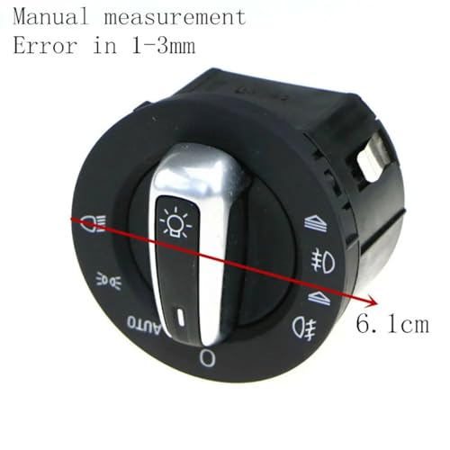 Interruptor de control de faro contra parpadeos en Audi Q7 A3 3