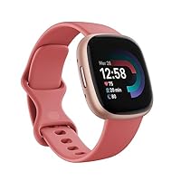 Smartwatch per il fitness Fitbit Versa 4 con GPS integrato, fino a 6 giorni di autonomia e...