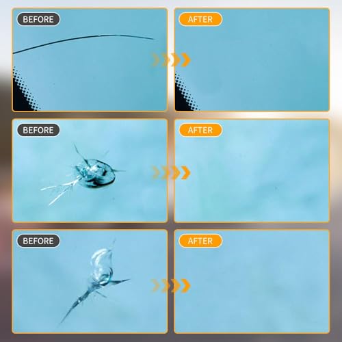AIIONP Windshield Crack Repair Kit, 2025 Upgrade Glass Crack Repair Fluid, Automotive Windshield Repair Kit for Chips and Cracks, Quick Fix Windshield & Glass Repair Tools (1 PCS) - Thumbnail 6