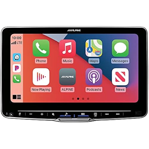 Alpine iLX-F509 Halo9 Multimedia Receiver with 9-inch Floating HD Touchscreen Display