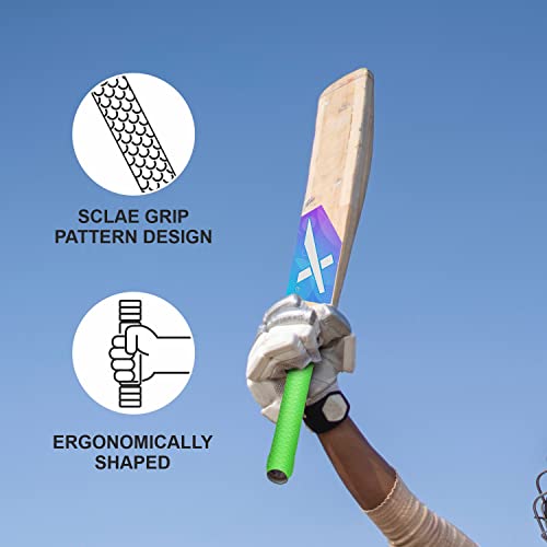 Image of Vector X Premium Quality Cricket Bat Rubber Grips|Better Shock Absorption|Extra Cushioning Soft Touch|Easy To Use|Universal Fit|Long Lasting Performance for All Professional Players (PACK OF 6, SCALE)