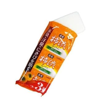 Amazon | 柿渋石鹸 100g×6個セット（3個入り×2袋） 柿渋エキス
