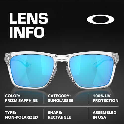 Oakley OO9448 SYLAS - Polarized/Non-Polarized - Rectangle Shape Sunglasses with Official Eyewear Kit Bundle4