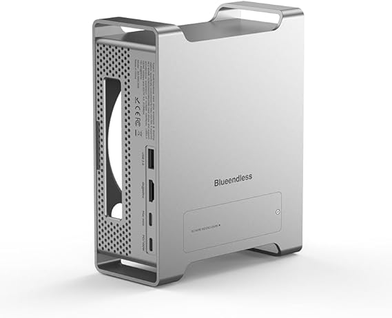 Hub USB C con Soporte Vertical para Mac mini M4/M4 Pro
