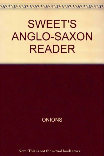 An Anglo-Saxon Reader B000RXVM3Y Book Cover