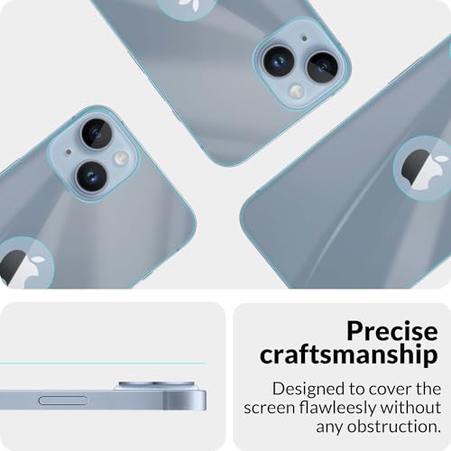 Image of ArmourPro Matte Back Screen Protector for iPhone 14, Premium Ultra Thin TPU Back Membrane Guard, Anti-Glare, Bubble-Free, Edge to Edge Coverage, Fingerprint Friendly | 1 Pack