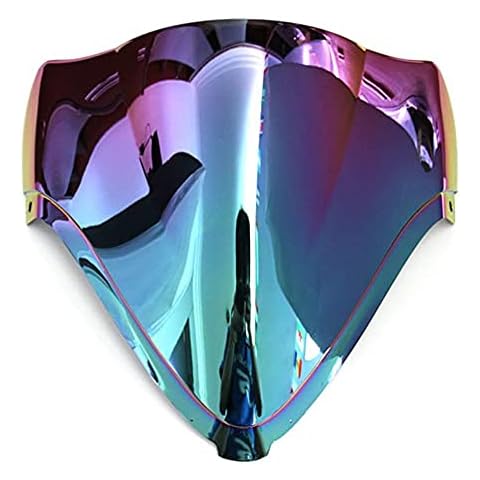 XLYPARTS Deep Iridium Motorcycle Windscreen Fit For Suzuki GSXR1300 Hayabusa gen 2 2008 2009 2010 2011 2012 2013 2014 2015 2016 2017 2018 2019 2020 Fairing Windshield Cover
