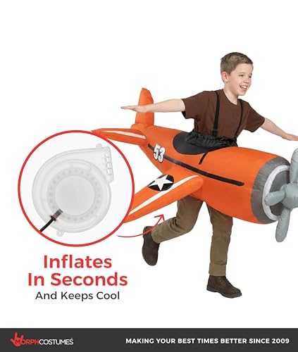 Disfraz Inflable Avión de Combate para Niños miniatura 7