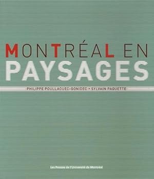 Paperback Montréal en paysages [French] Book