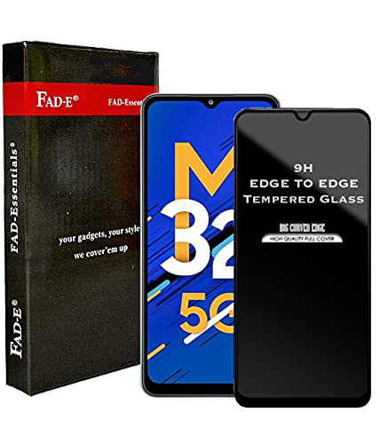 Image of FAD-E Tempered Glass Screen Protector Guard Compatible for Samsung Galaxy M32 5G (Transparent)