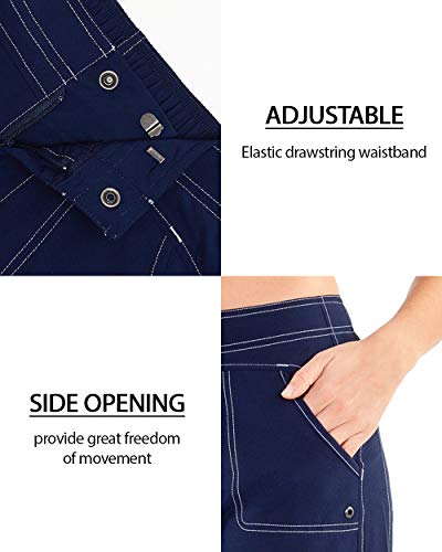 Zeroxposur Womens Swim Shorts 6 Inch Inseam - Hybrid Board Shorts For Women - Swimming Shorts For Women With Brief Liner (Midnight, Xx-Large) #TOP4