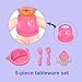 Anivia Baby Doll High Chair, Toy High Chair for Baby Doll (DH010A Purple)