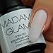 Madam Glam - Hema-Free Soak-Off Builder Gel 15 ml 0.5 fl/oz - White - UV/LED Lamp - Increases Nail Flexibility, Prevents Nail Breaking - Super Long Lasting