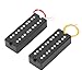 1 Set Bass Pickups, Adjustable 5 String Electric Guitar Humbucker Pickups Set 2 Coils Open Style