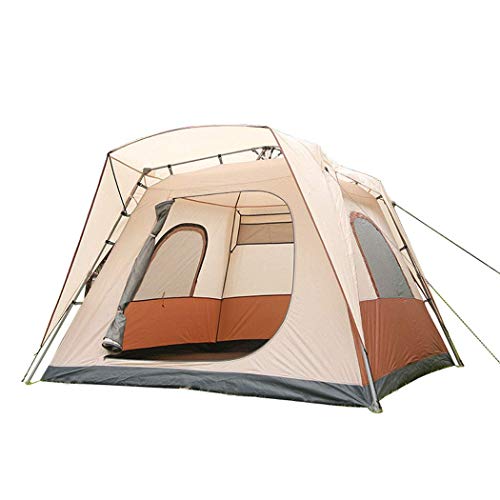 Tente camping 5-8 places automatique avec toit ouvrant respirant 240x240x175cm