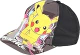 100% Marchandise Officielle arlis Casquette de Baseball ​pour Garçon en Licence, Casquette de Baseball Réglable pour Garçon - Casquette Enfant Chapeau Visière Confortable (FR/ES, Âge, Taille Unique, Casquette Pokemon - F)