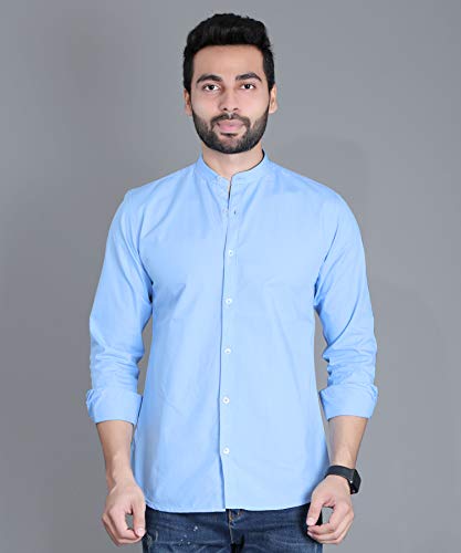 Image of FIFTH ANFOLD Men's Striped Slim Fit Shirt
