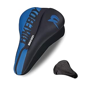 JOLIGAEA Sattelbezug mit Gel, Gelüberzug für den Fahrradsattel mit Wasserdichtem Bezug,Atmungsaktiv Fahrradsattelüberzug…
