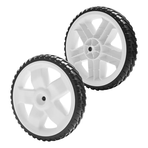 11\" Drive Rear Wheels for Toro 137-4837 115-2885 119-0313, Lawn Mower Rear Wheel Tire Compatible with Most Toro Walk-Behind Push Lawn Mower Fits for Toro 20339 20378 20959 21329, 2 PACK