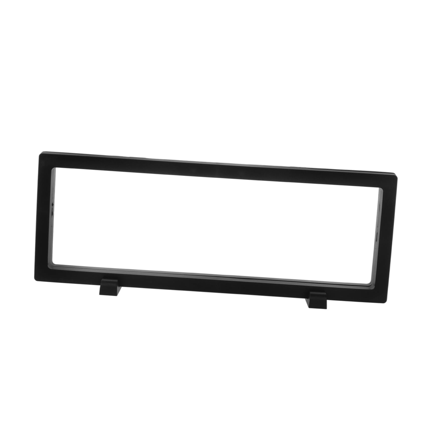 Beavorty 3d Floating Frame Display Case for Specimen Rocks Coins Guitar Picks Jewelry Collections Minimalist Plastic Design