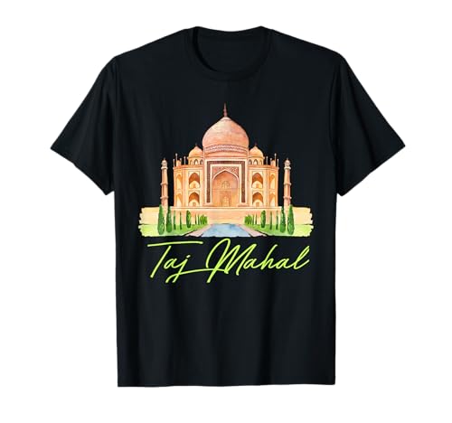 India - Taj Mahal - Bright Indian Outfit T-Shirt