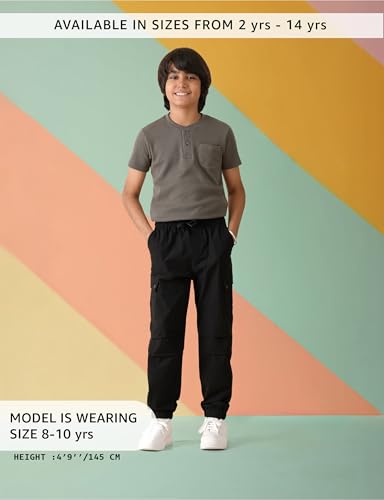 Image of Amazon Brand - Symbol Kids Boys Relaxed Cargo Jogger Pant