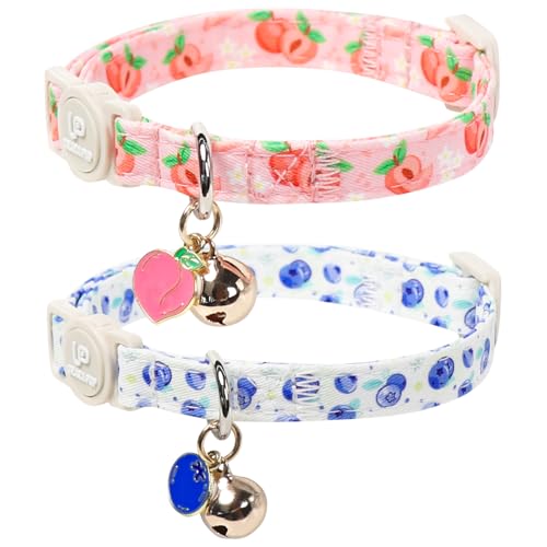 Collar de gato antiahogo con cascabel sonoro para prevención 2