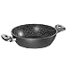 Produktbild STONELINE® Gourmundo Made in Germany Servierpfanne 28 cm, auch für öl- und fettfreies Braten, Kratzfeste Antihaftbeschichtung mit echten Steinpartikeln, Induktionspfanne