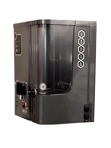 Image of 2090 cabinet body for self assembly | RO body cabinet | RO water purifier body cabinet (Mirror Black))