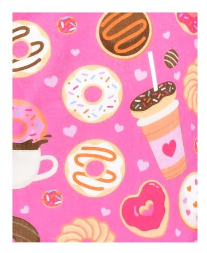 Image of iscream Big Girls Silky Soft Plush Bold Print Fleece Pants - Bake Shop Collection Collection