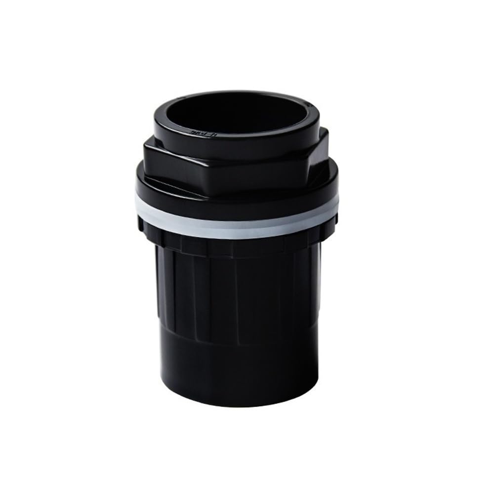Pipe Drainage Joint 1pc Black PVC Fish Tank Connector for Aquarium, 20/25/32/40/50mm Drainage Elbow/Straight Adapter Fittings(Yellow,40mm)