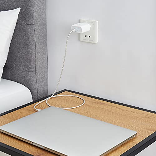 Amazon Basics Caricabatterie USB-C da parete a 1 porta da 65 W, GaN, per laptop, tablet e telefoni cellulari con alimentazione, bianco (senza tecnologia PPS), 5,61 x 2,87 x 5 cm - Immagine 5