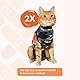 Suitical Recovery Suit Katze, XXS - Schwarz Camouflage