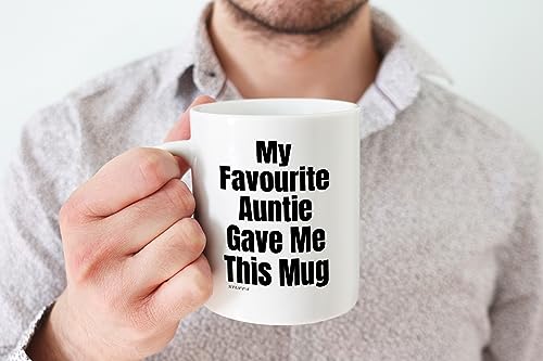Funny Birthday Mug for Niece & Nephew - Best Aunt Gift 11oz - Image 4