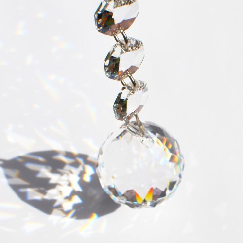 Amazon.co.jp: 【ASFOUR社製クリスタル】サンキャッチャー9連 30mm