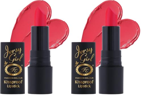 Image of JERSEY GIRL BY FASHION COLOUR Kissproof Matte Lipstick| Lightweight & Longlasting | Matte Finish | Stay up to 12hrs | Available In Fab Shades | Highly Pigmented | Intense Colour, Moisturised Lips, Color Sensational Creamy Matte |(Bella)