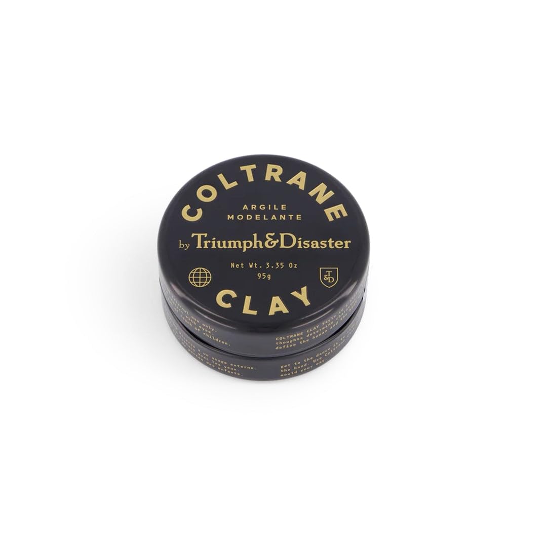 Triumph & Disaster | Coltrane Clay Hair Pomade | Medium Hold for Fine to Thick Hair - Matte Finish for Men, 95g