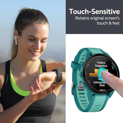 Image of ArmorSuit 6 Pack for Garmin Forerunner 165 (43mm) Screen Protector MilitaryShield HD Clear TPU Film - Made in USA