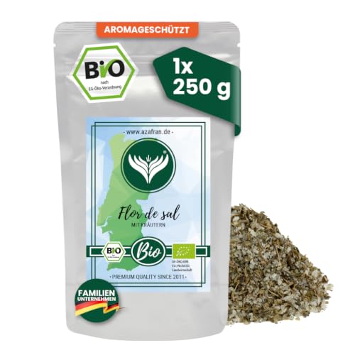 Azafran BIO Flor de Sal mit Kräutern 250g